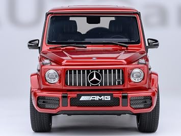 AUTOart 2019 AMG G63 Cardinal Red Metallic 1/18 Model Car AA76353