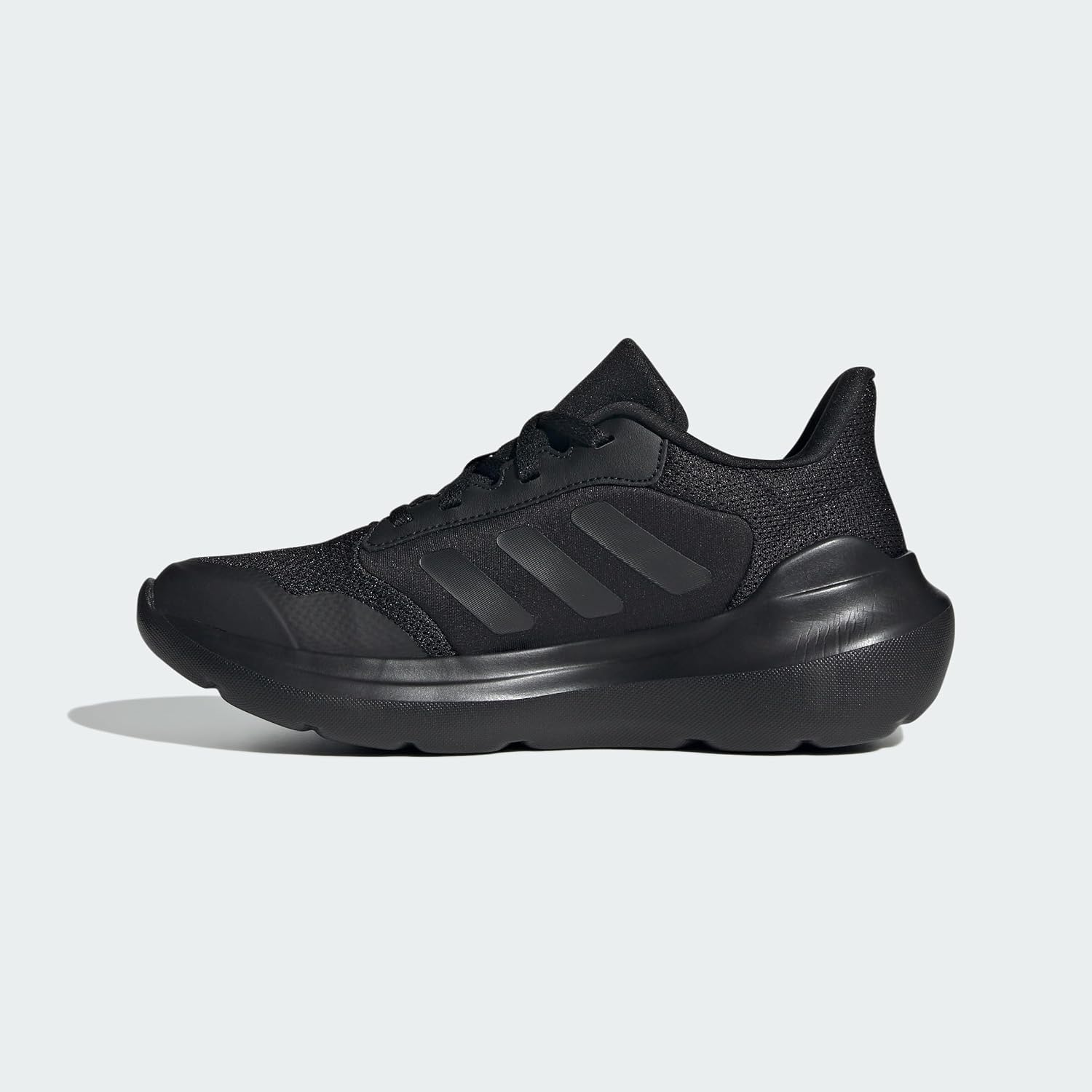 Кроссовки Adidas Unisex Kids TENSO Run для мальчиков и девочек 22-25,5 см NLD02, детские кроссовки 23,0 см Core Black / Основной черный / Основной черный черный (IE3542), фото 5