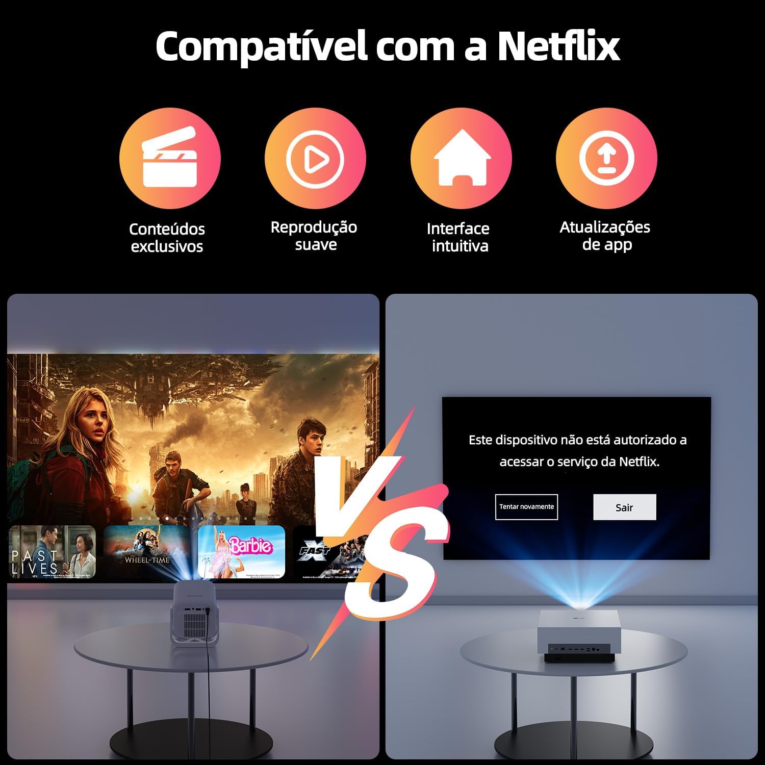 Review Bettdow Projetor 4K: descubra como transformar sua sala em cinema 6 71ltGaUriDL. AC SL1500