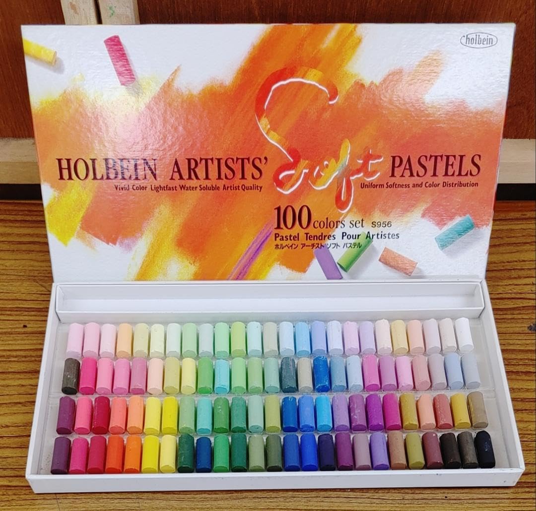 Amazon.co.jp: Holbein Soft Pastel Set of 100 Colors : Hobbies