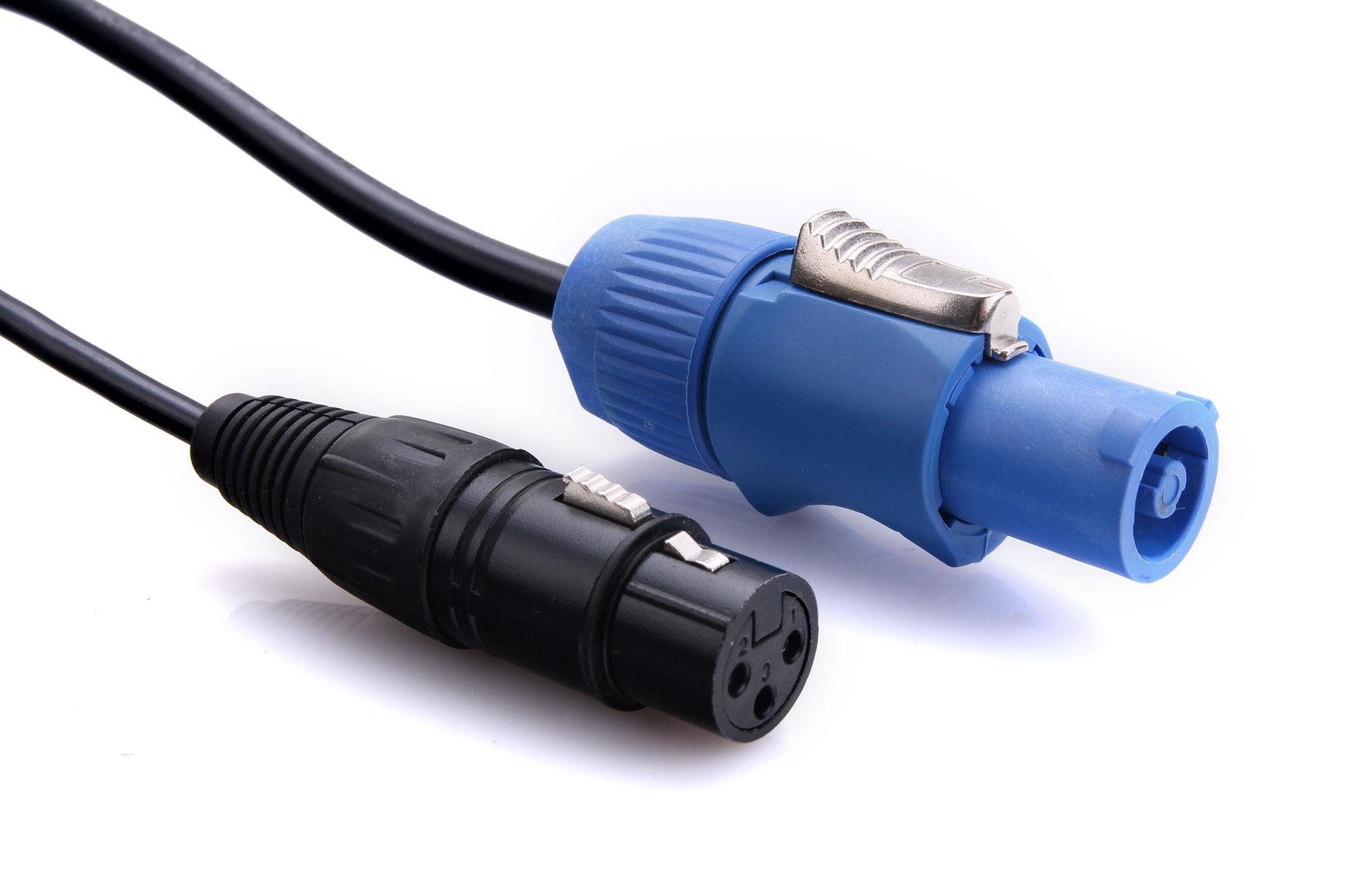 Pronomic Stage EUPPD-5 kabel zasilający DMX powercon 5m