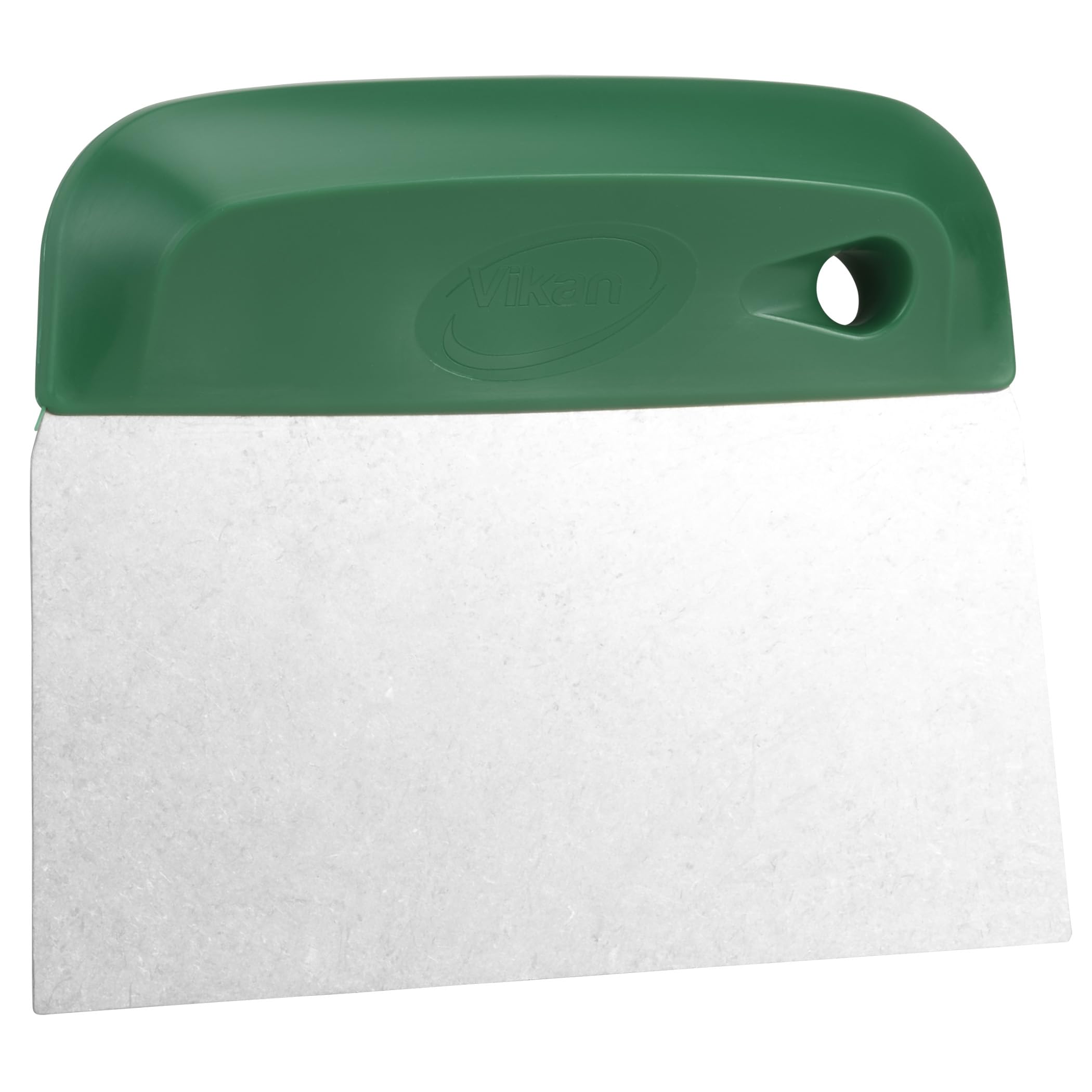 Vikan Dough Cutter/Scraper, Stainless Steel Blade, Flexible, 146 mm (Green)