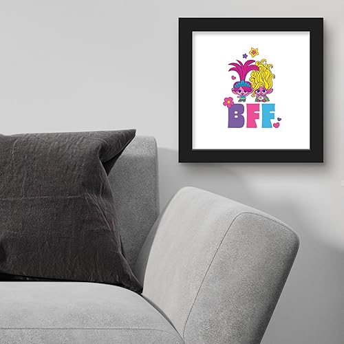 Miniatura 3 de Trends International Gallery Pops Trolls Band Together - Póster de pared Tiny Trolls BFF de pared, 12.00 x 12.00 pulgadas, versión de marco negro