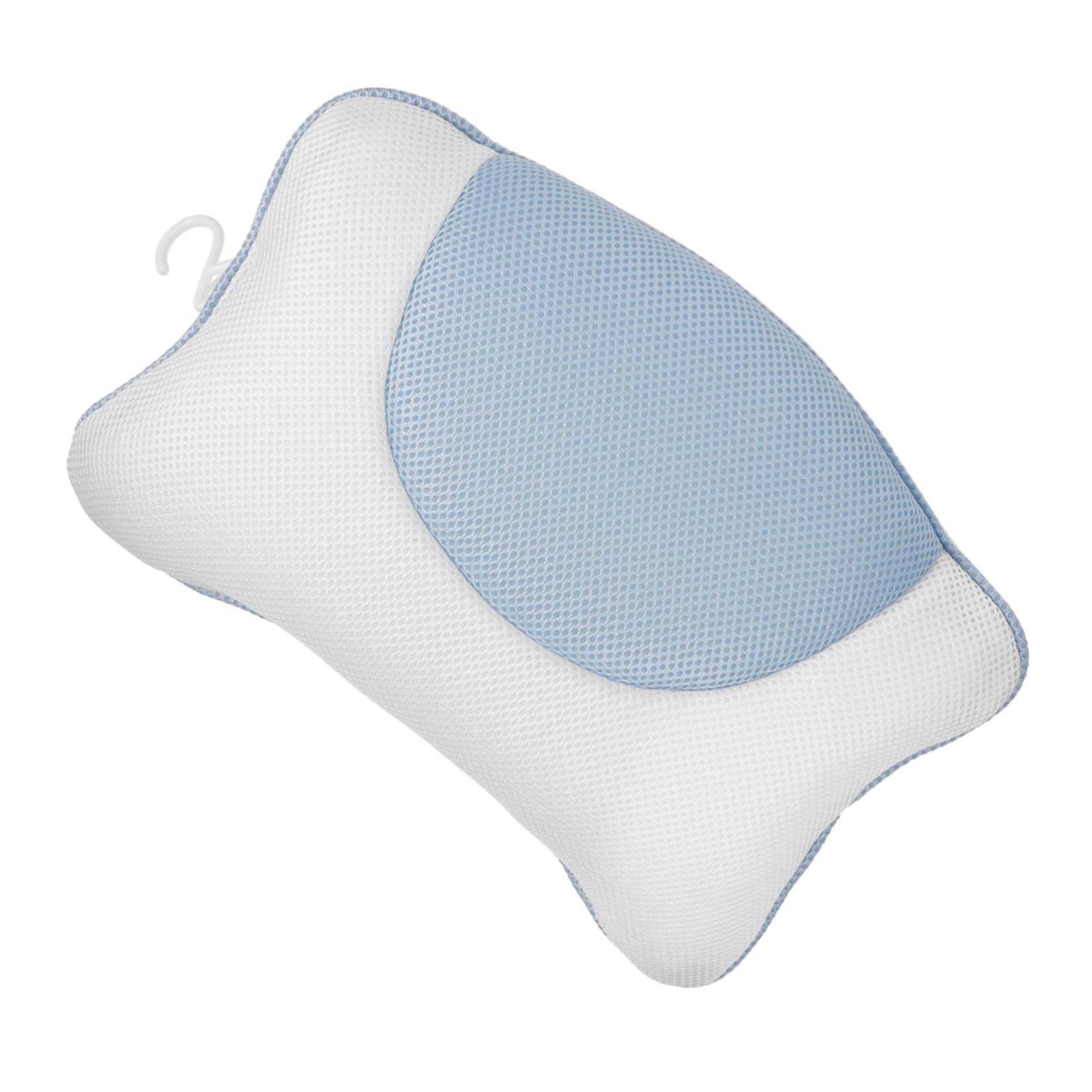 Healvian 2stücke Badewannen Kopfkissen Mit Saugnäpfen Ergonomisches Spa-Pillow Für Kopf Und Nackenstütze rutschfest Und Waschbar Für Badewanne Und Wellnessbereich