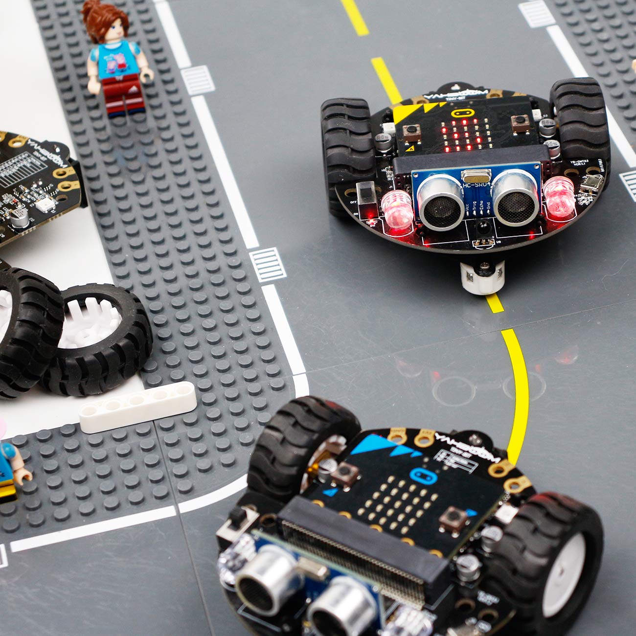 Buy Yahboom Microbit V2 Start Robotic Kit for Kids DIY Programmable ...
