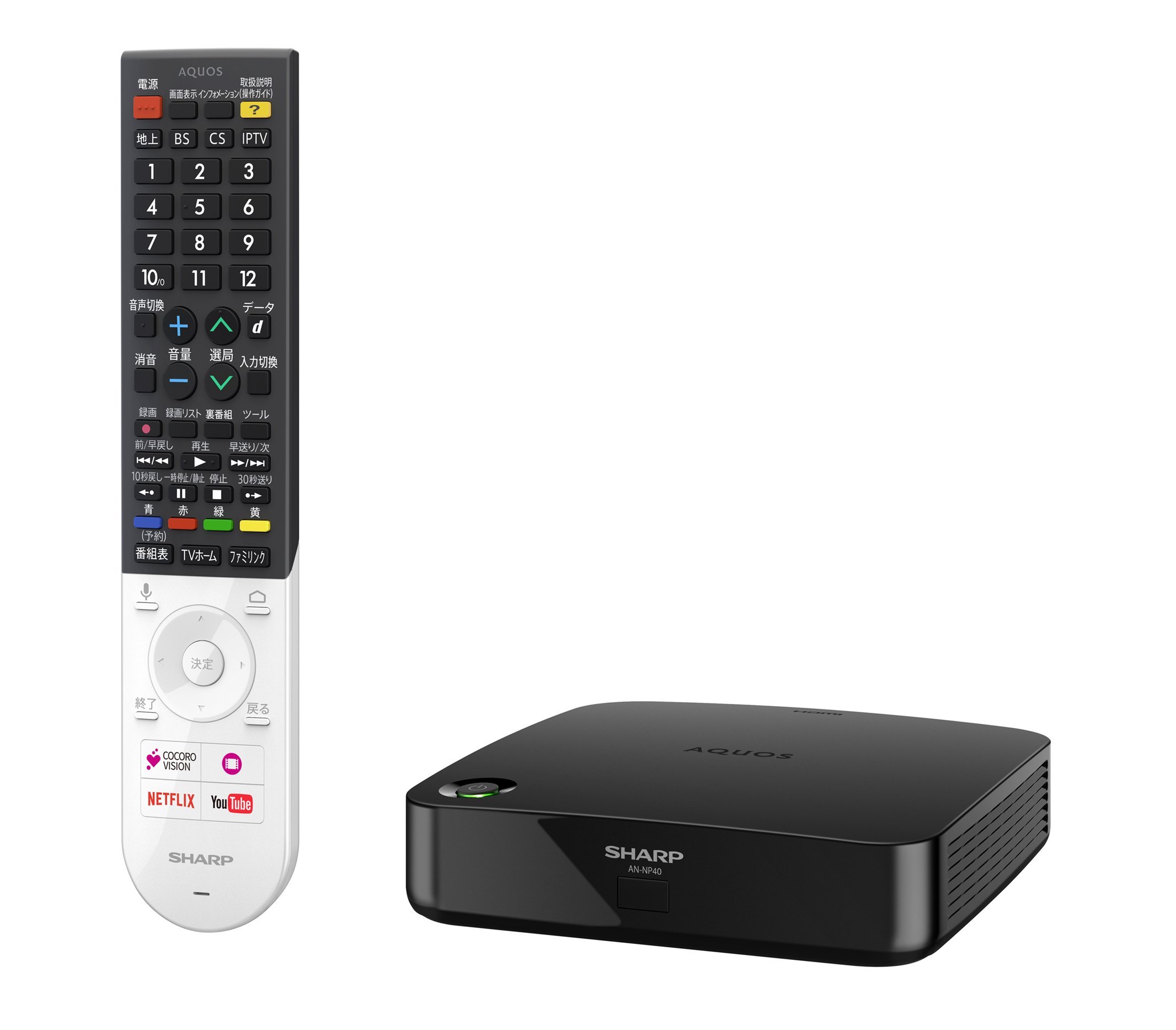 Amazon | シャープ AQUOS ネットプレーヤー AN-NP40 | ブルーレイ 