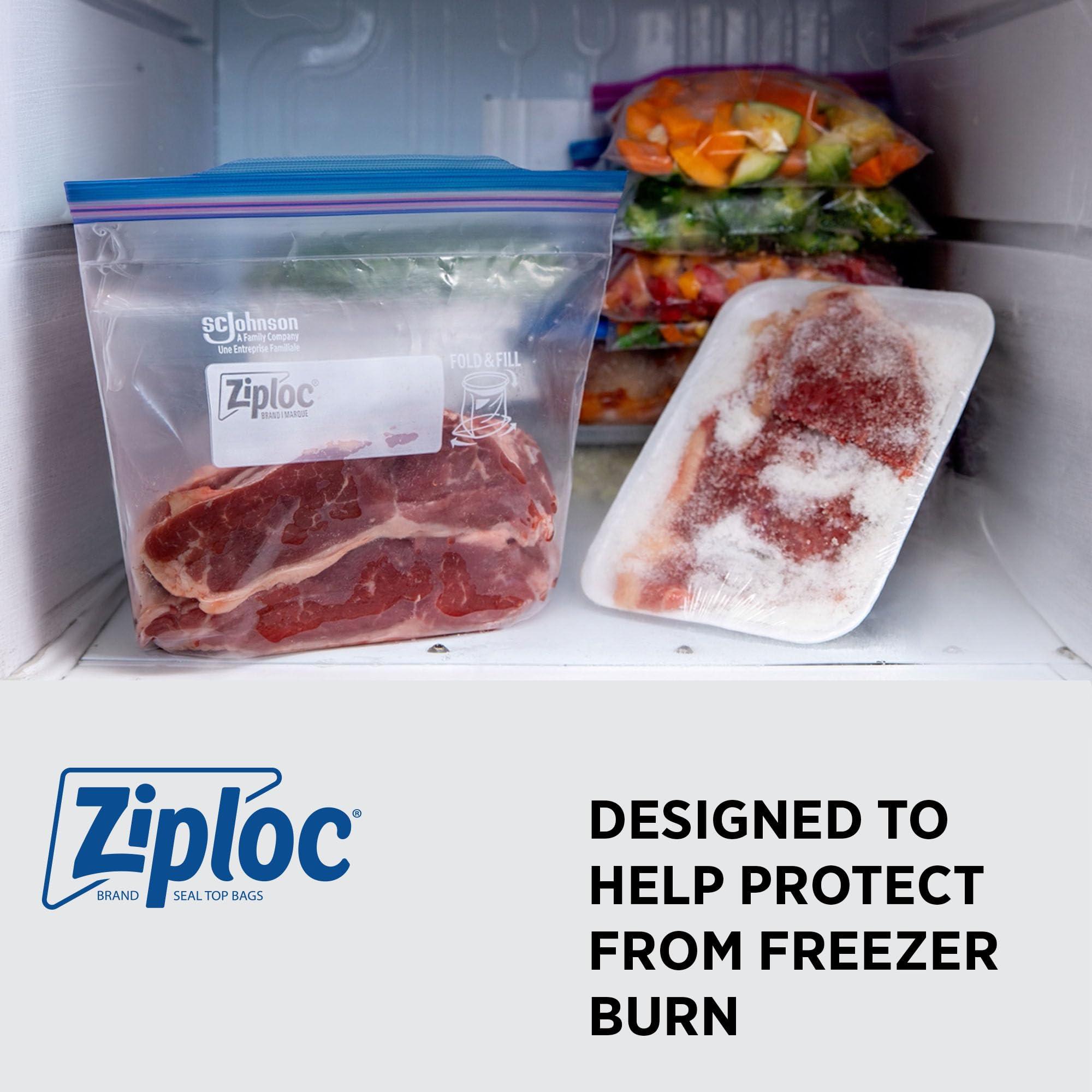 冷凍S100 PS100 F50 Amazon.com: SC Johnson Professional Ziploc Brand Food Storage