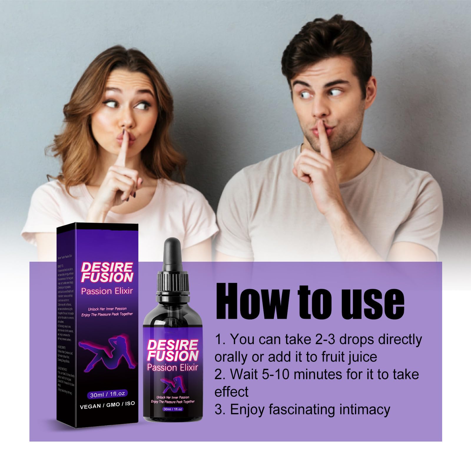 Potenciador Del Placer Sexual,Potente líquido De Placer,Aumenta El Placers,Adecuado Para Parejas,30 ML*3PC