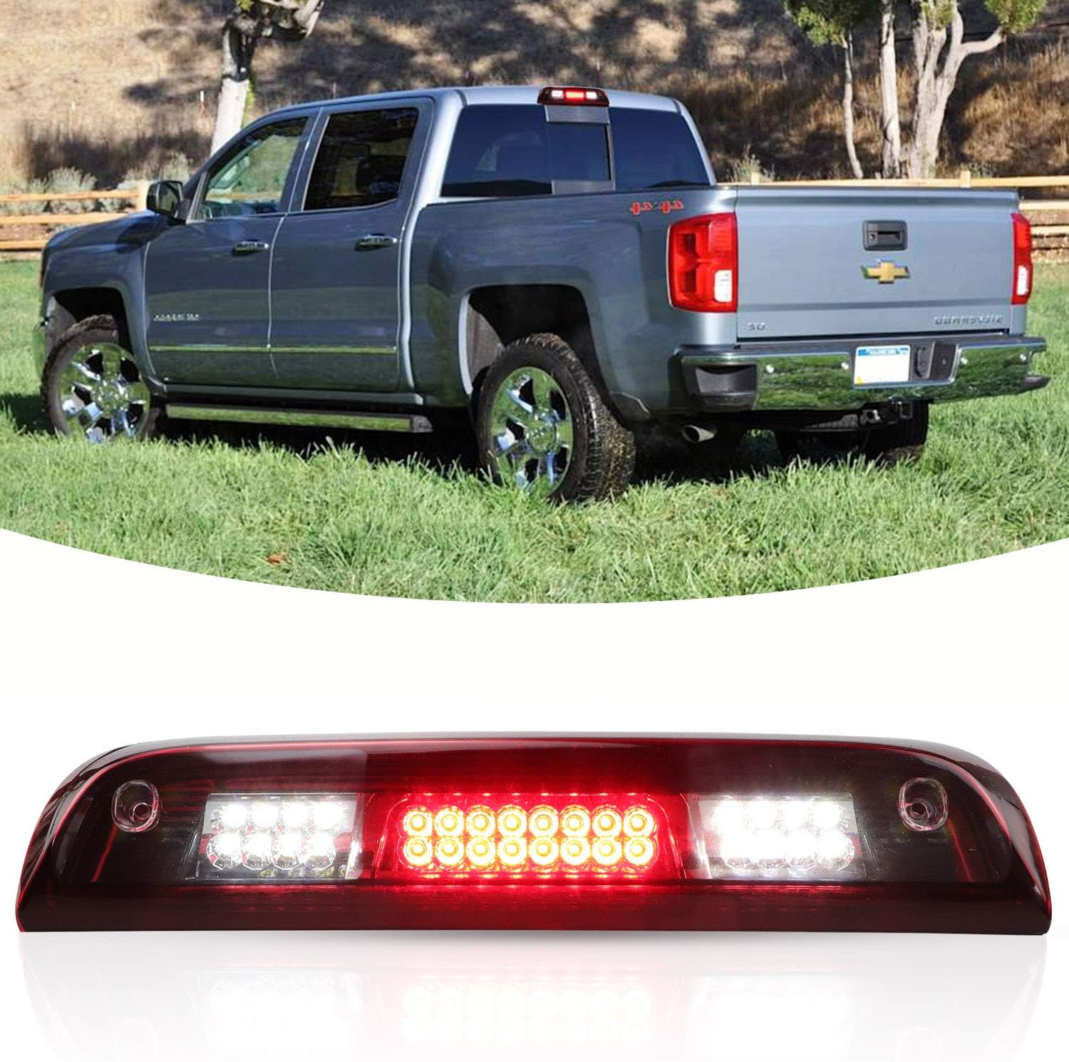3rd Brake Light High Mount Brake Light 23509162/20979071 1418 GMC Sierra 1500
