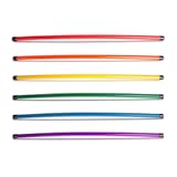 Kids Jump Rope&colon; Set of 6 Jumping Ropes and Sticks for Fitness