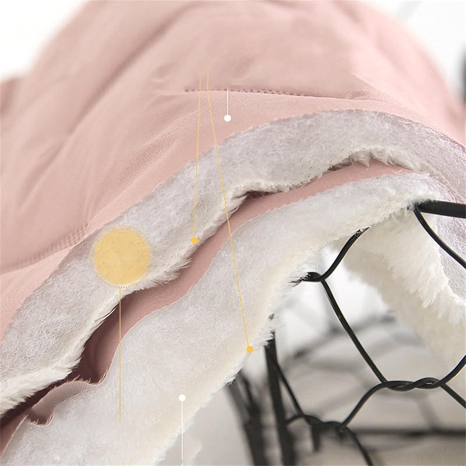 Winter Ski Snow Pants for Girls Boys Sherpa Fleece Lined Snowpants Puffer Down Trousers Thick Warm Snow Clothes