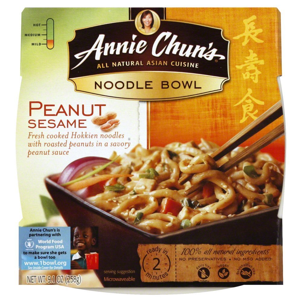 Annie Chuns Noodle Bowl Pnut Sesame Grocery & Gourmet Food