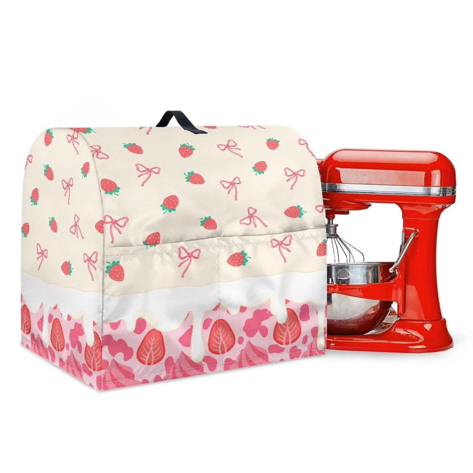 Stand Mixer Cover with Organizer Bags Blender Accessories Stand Mixer Dust Cover Kitchen Decorations Covers Blender Bags Universal