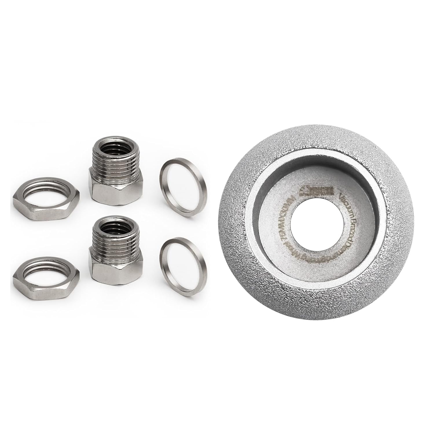 SHDIATOOL Adapter for Core Bits Conversion 5/8-Inch-11 to 7/8"(22.23mm) Bore Connection (Pack of 2)