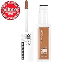 Vista 44 de Maybelline Maquillaje corrector líquido Super Stay, corrector de cobertura completa, hasta 30 horas de uso, resistente a la transferencia, acabado