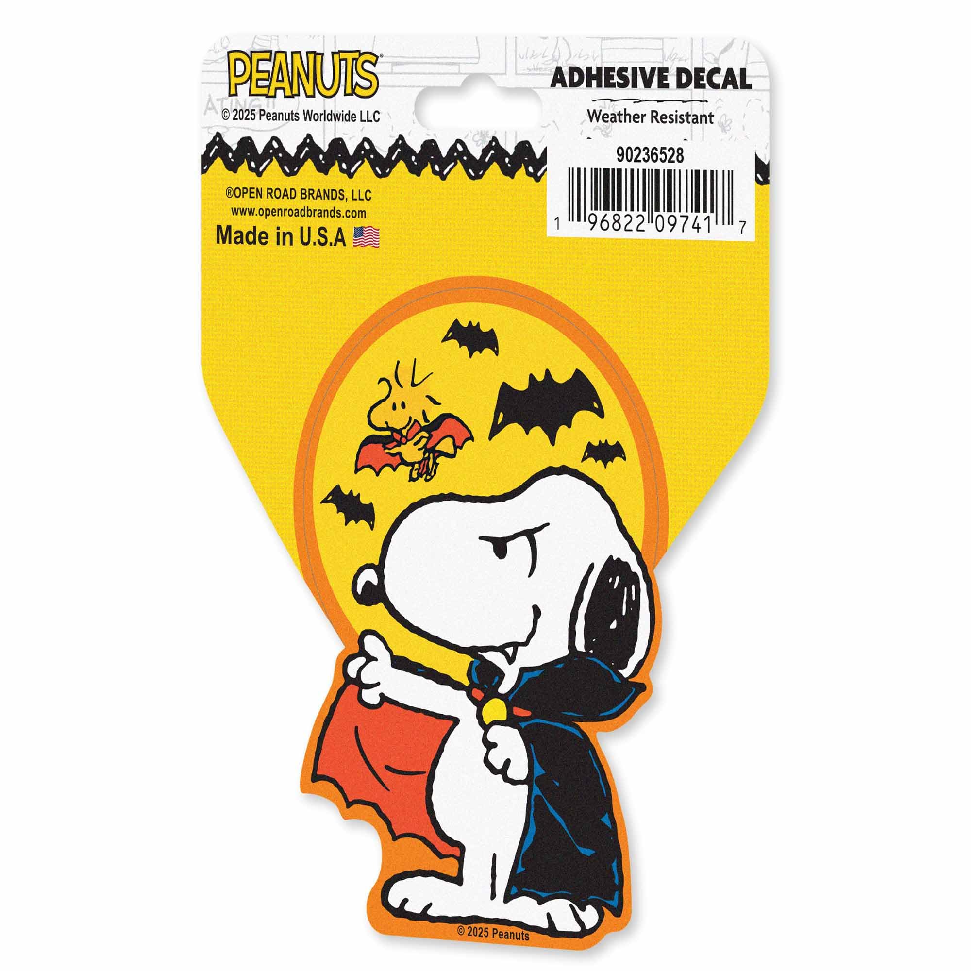 snoopy peanuts スヌーピー ハロウィン　pvc レア Amazon.com - Peanuts Snoopy the Vampire Adhesive Vinyl Decal