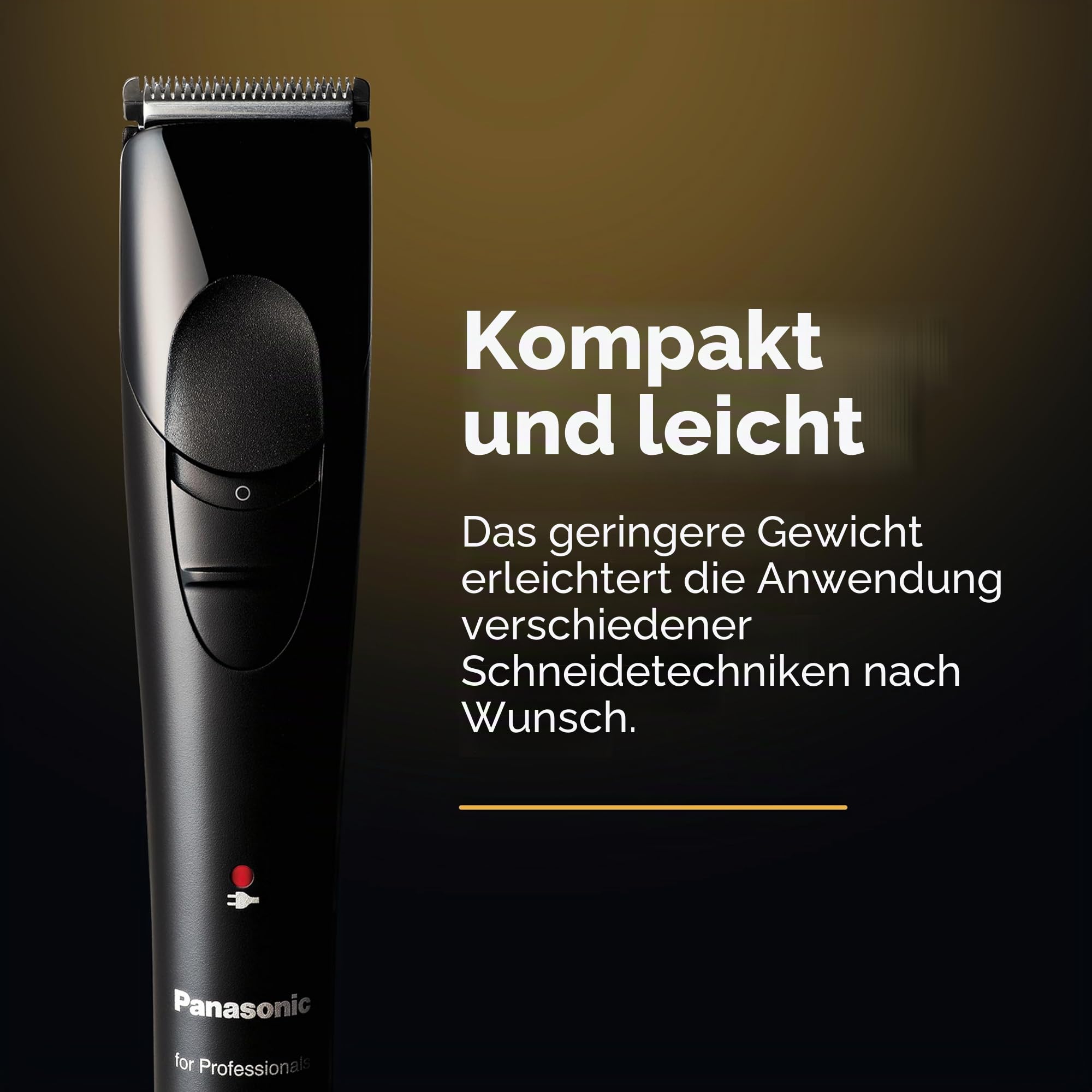 Panasonic Profi-Haarschneidemaschine ER-GP21, für Akku-und Netzbetrieb