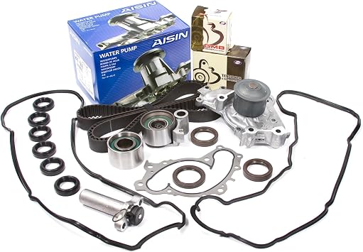MA-4216968653 Timing Belt Kit Water Pump Valve Cover Gasket Compatible With / For99-04 ToyotaLexus RS300 1MZFE