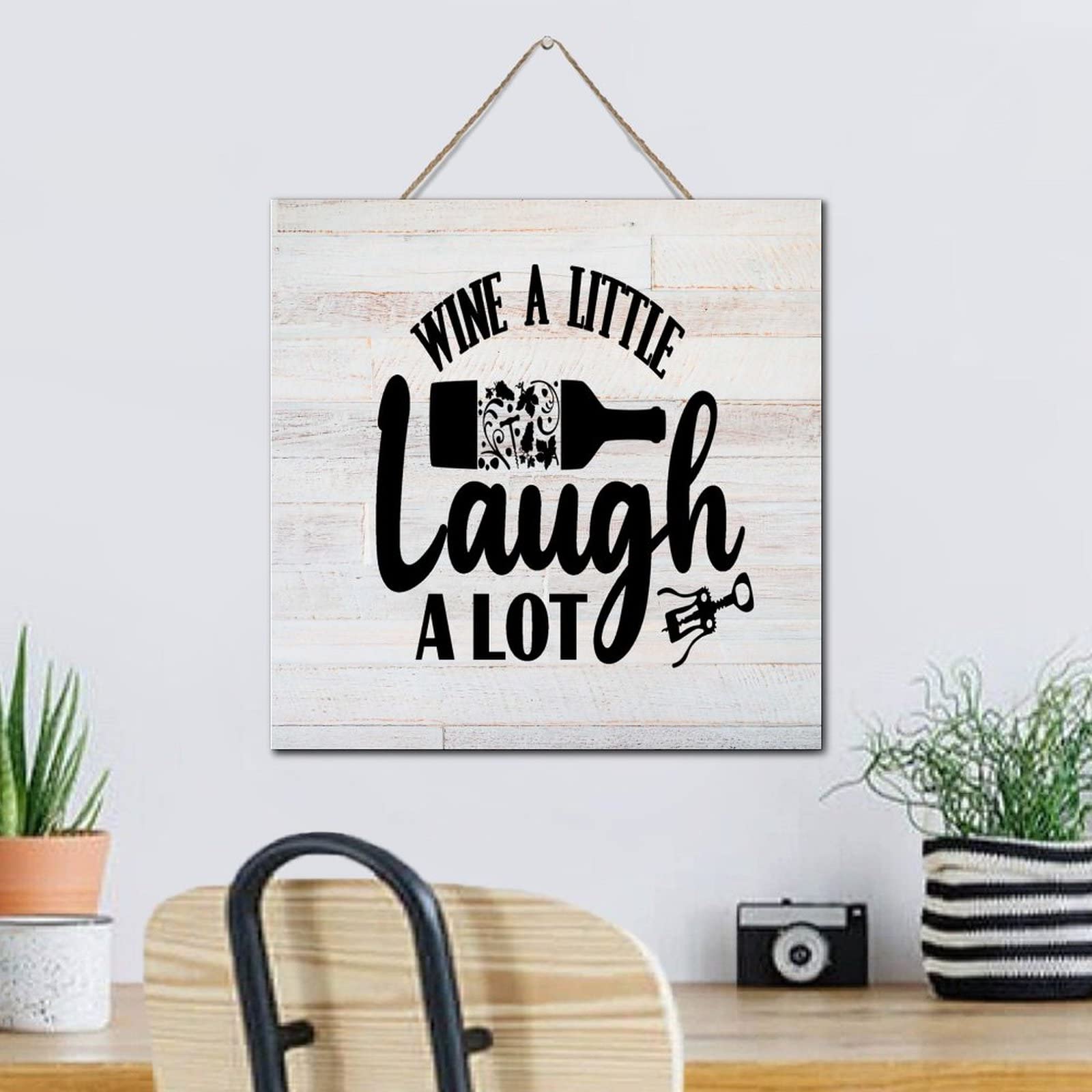 Targhetta Motivazionale In Legno Con Uccelli - 'Every Little Thing Is Gonna Be Alright' - Decorazione Da Tavolo 12,7 Cm