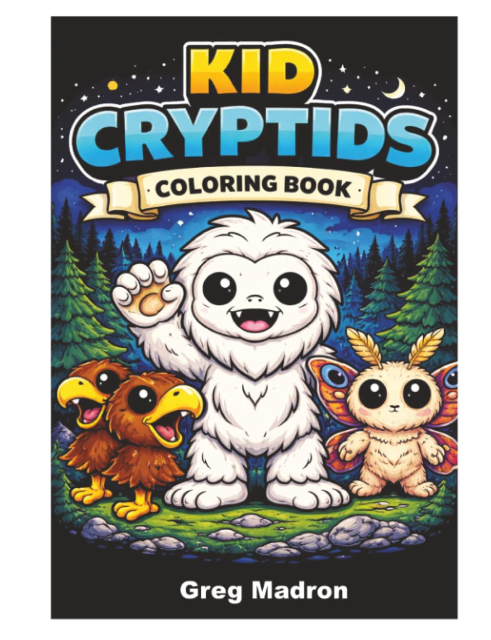 Kid Cryptids Coloring Book