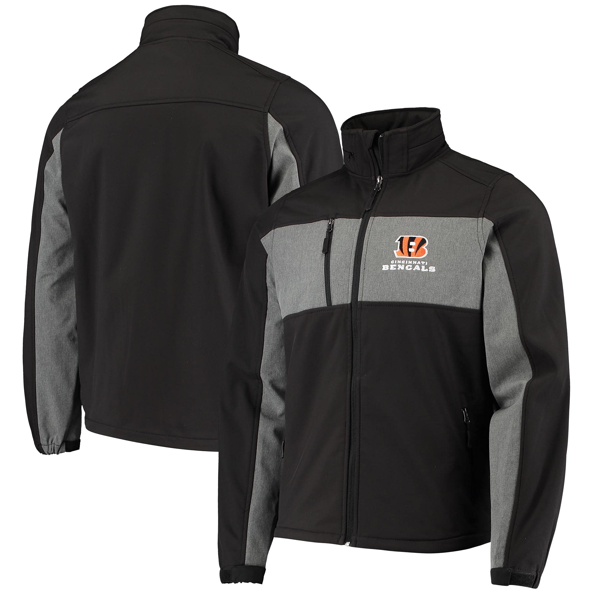 dunbrooke Men's Navy Tennessee Titans Zephyr Softshell Full-Zip Jacket