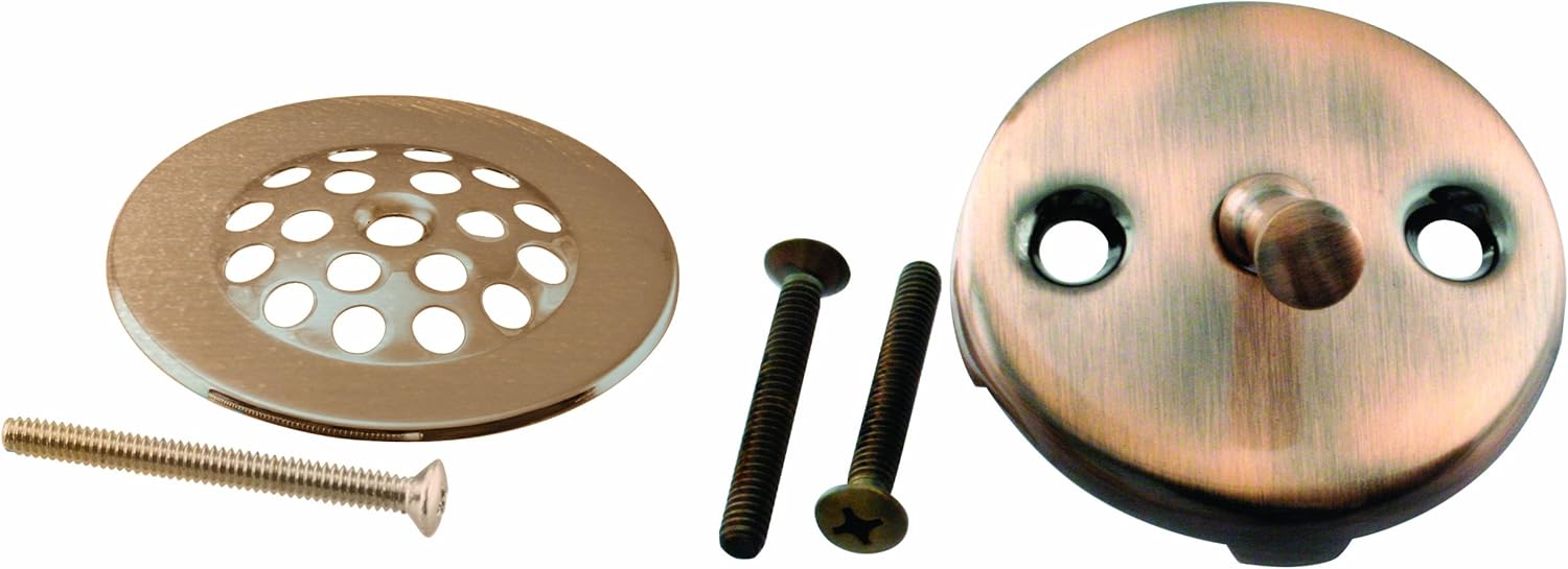 Antique Copper Trip Lever Tub Waste Overflow Trim Kit D9211 Plumbing