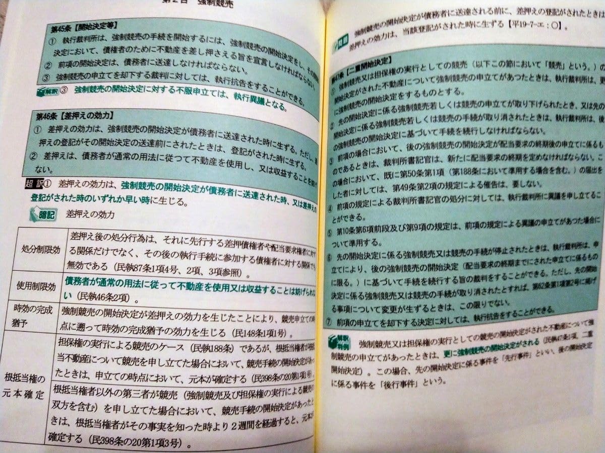 Amazon.co.jp: 未使用計2冊司法書士「択一六法」：憲法刑法供託法司法