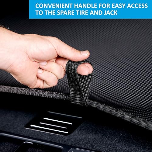 Miniatura 5 de CLIM ART Forro de maletero para Toyota Camry 2018-2024 Tapete de maletero de ajuste personalizado, con tecnología antipolvo y resistente al agua