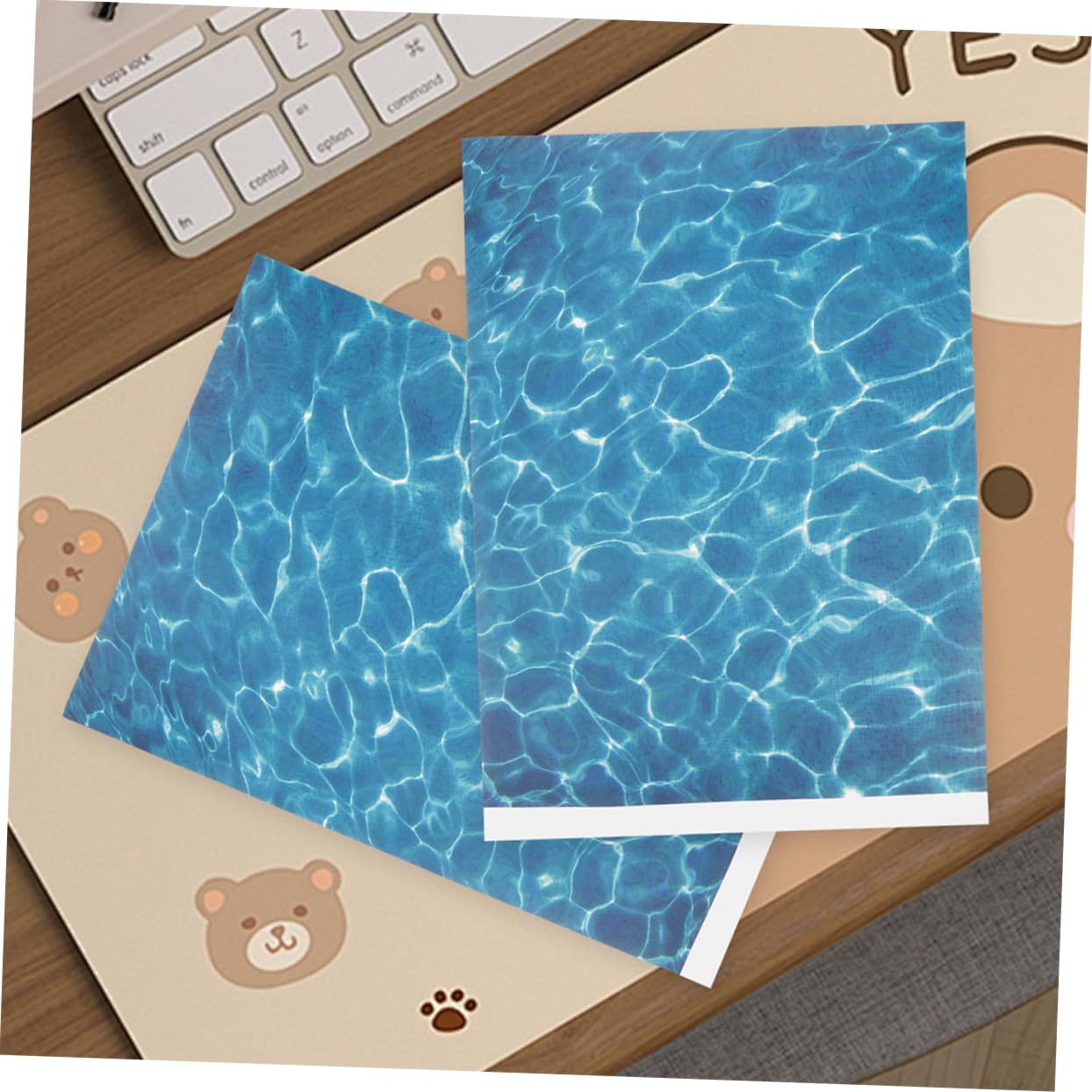 ibasenice 10pcs Fake Water Sheet DIY Plastic Water Decor Sturdy Stream Basing for Model Decor - Image 6