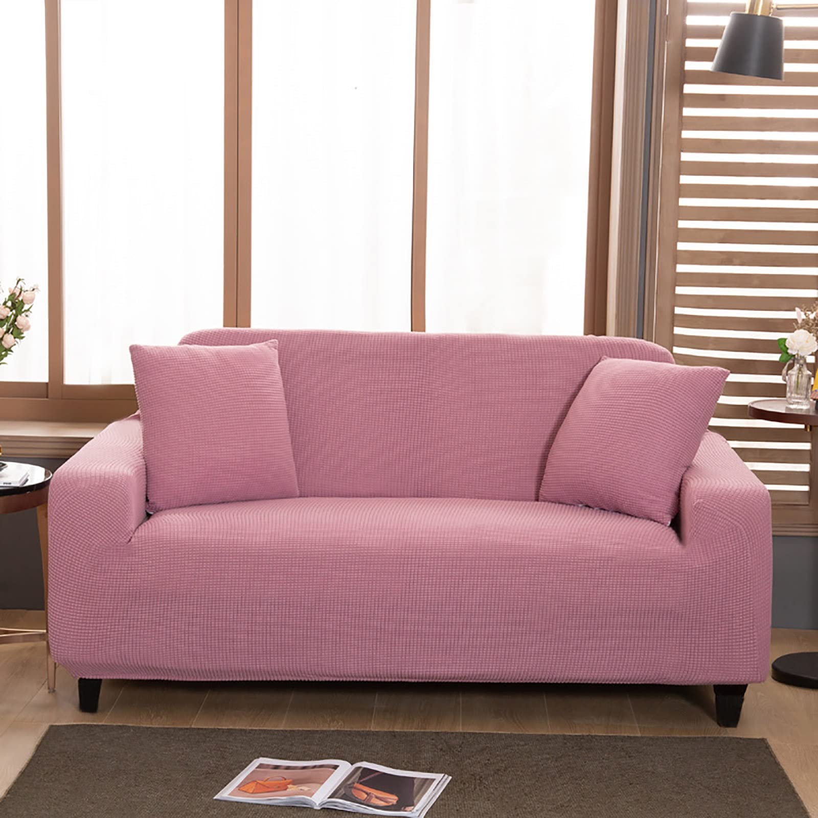 Housse de canapé extensible en élasthanne universelle de 1 à 4 places
