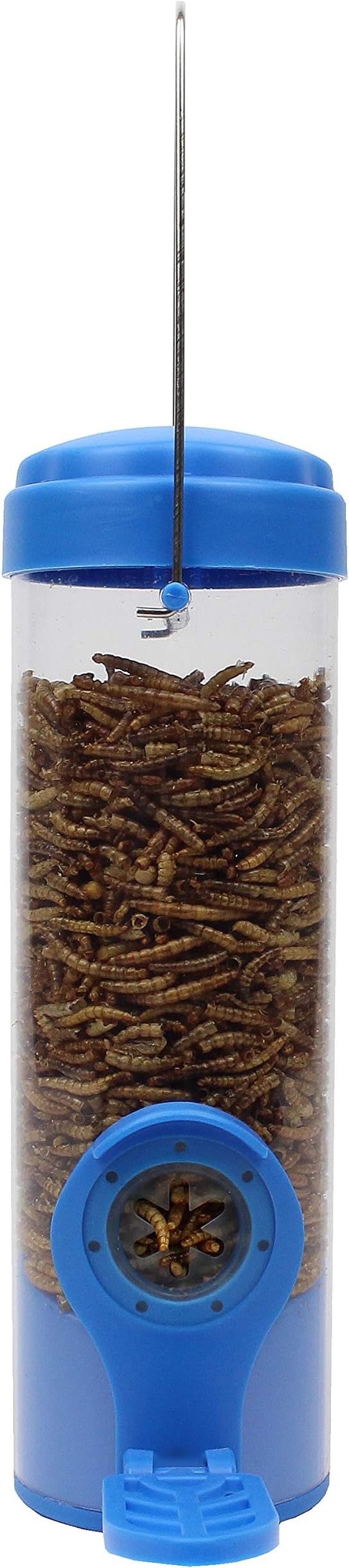 PerkyPet 388F Dried Mealworm Bird Feeder with Flexports