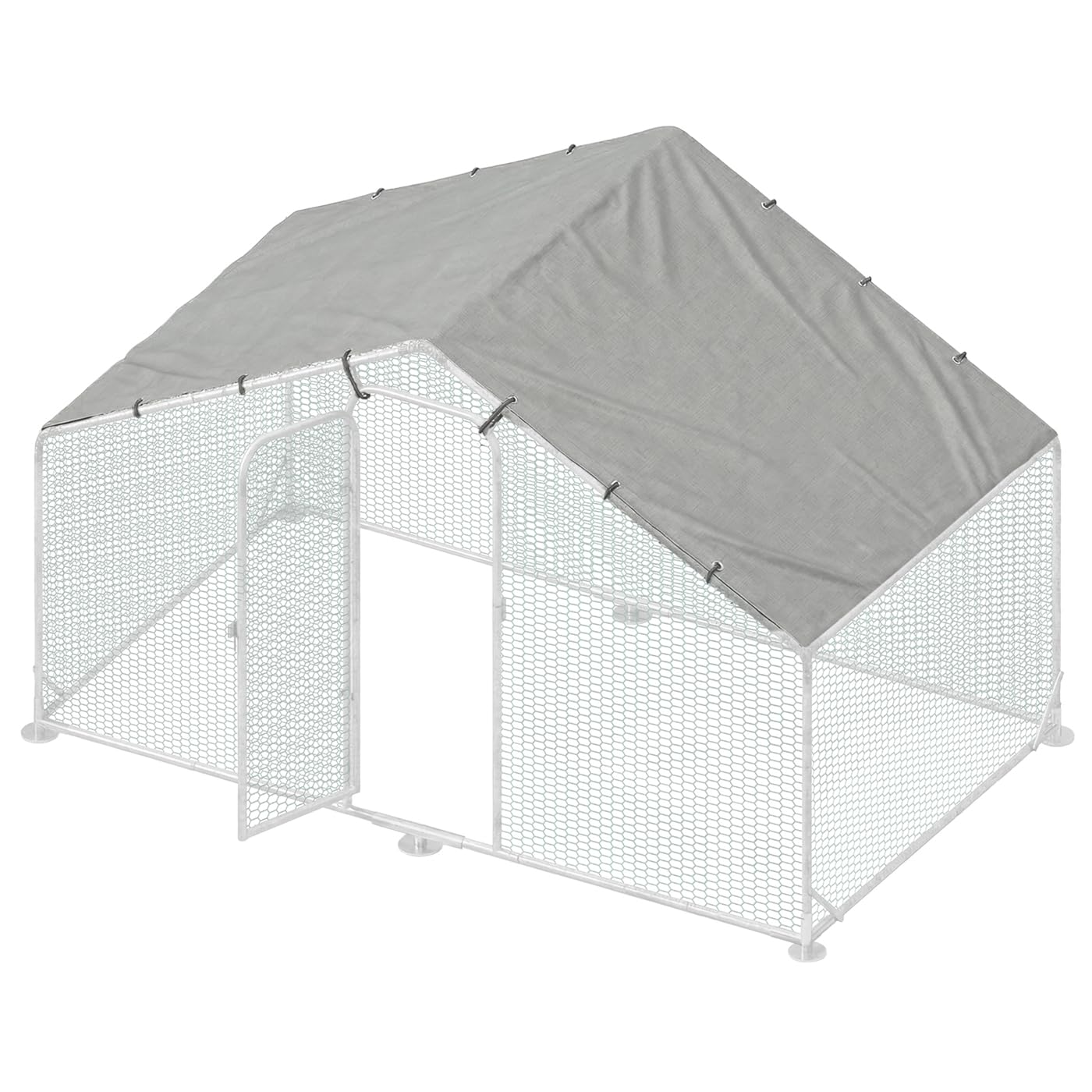 VOSS.farming Dachplane 170x343cm für Freilaufgehege, Oxford Gewebe 210g/m²