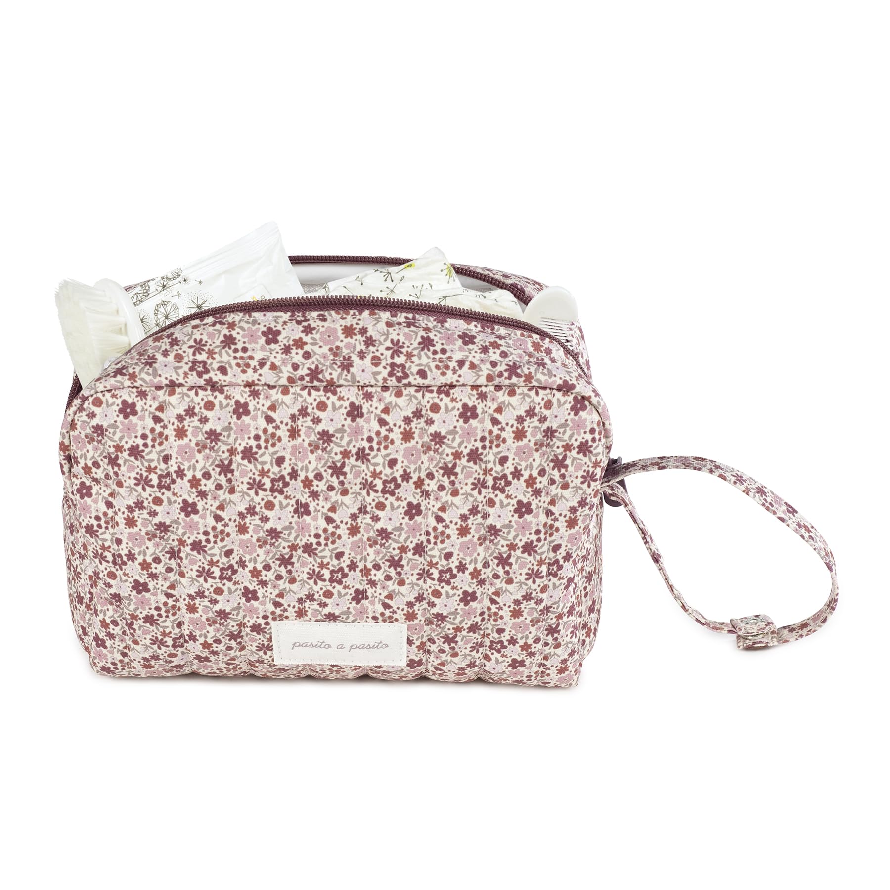Pasito a Pasito - Trousse da toilette per neonato, colore: rosa