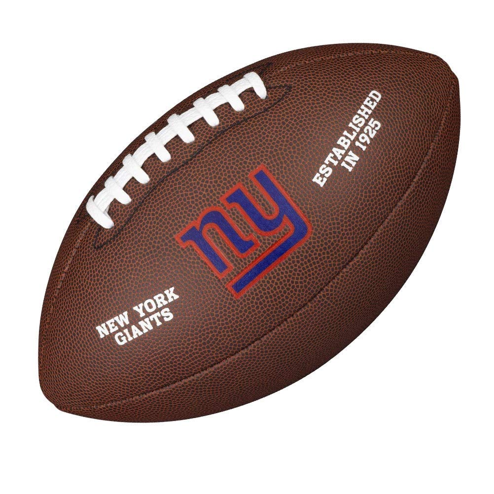 Wilson New York Giants NFL Official Senior Composite American Football