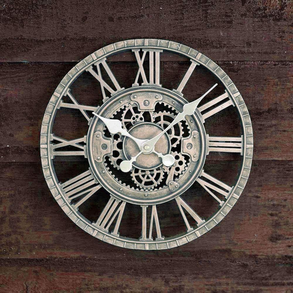 Outside in Design Newby Mechanical Clock, Bronze