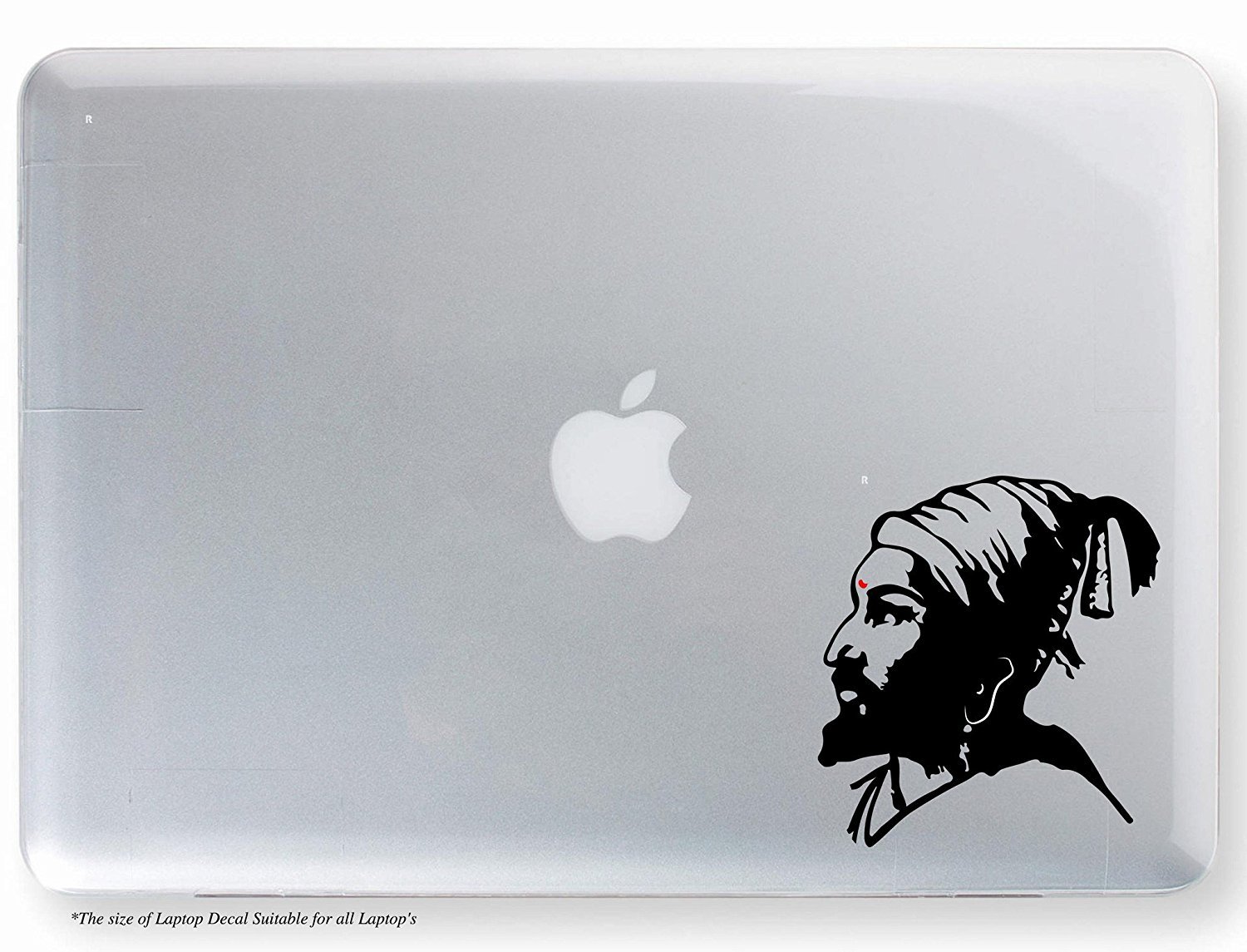PEACOCKRIDE Legendary Chatrapati Shivaji Laptop Decal Black (PVC Vinyl) (B01N7HKKFR) Amazon Price History, Amazon Price Tracker