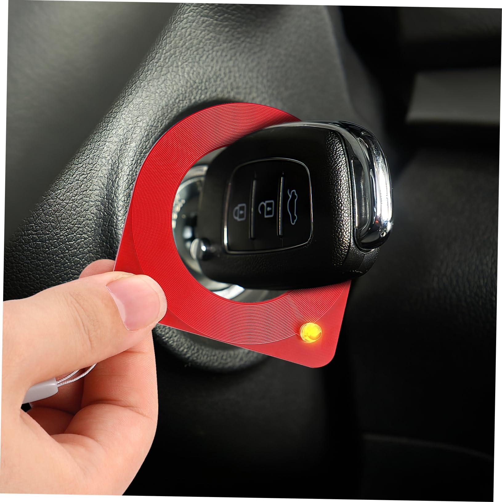 Garneck 2Pcs Car Key Test Coil Automotive Induction Cards for Testing and Chip Induction Coil Verification Essential for Car Key Diagnostics