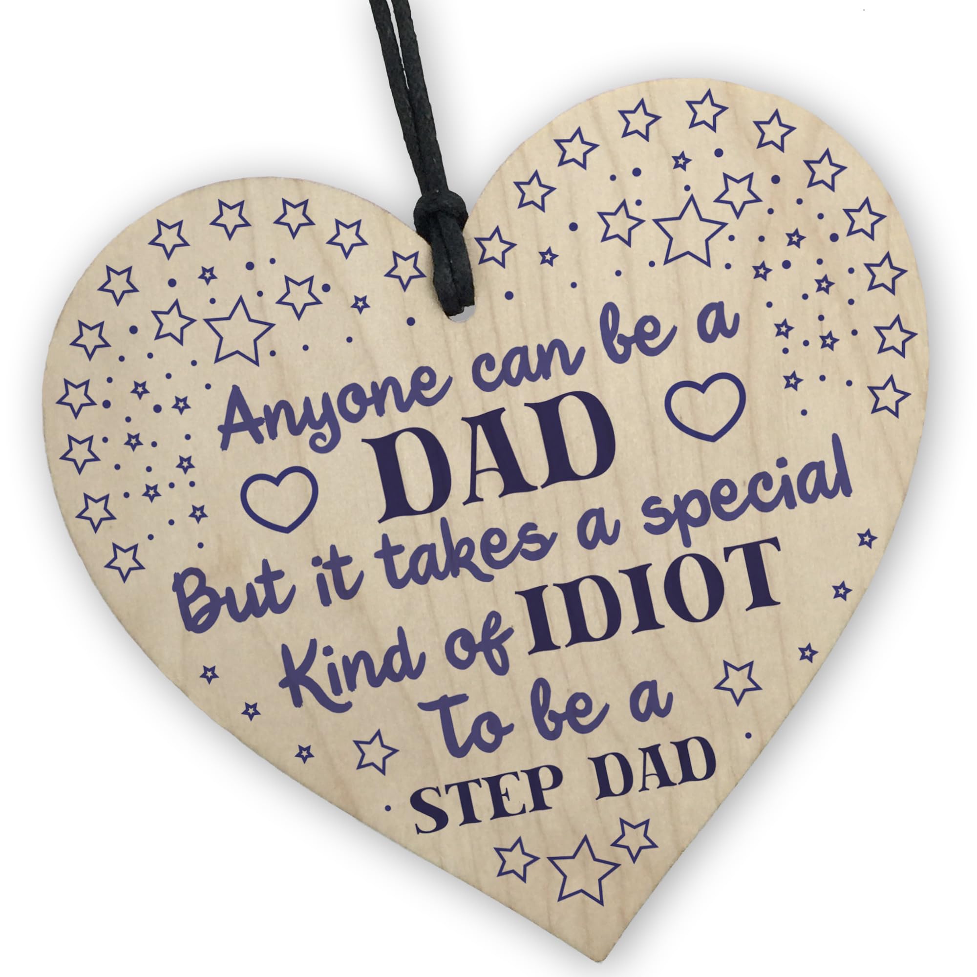 Red Ocean Funny JOKE Step Dad Gift From Daughter Son Step Dad Birthday Christmas Thank You Gift For Dad