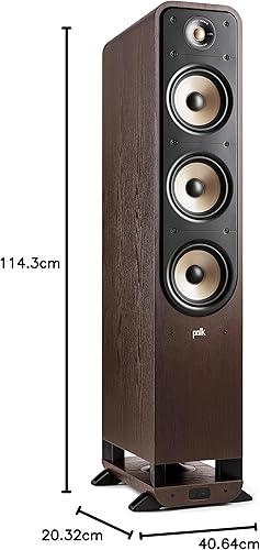 Miniatura 39 de Polk Signature Elite ES50, altavoz de pie con certificación de audio de alta resolución y compatible con Dolby Atmos y DTS:X, tweeter de 1 pulgada