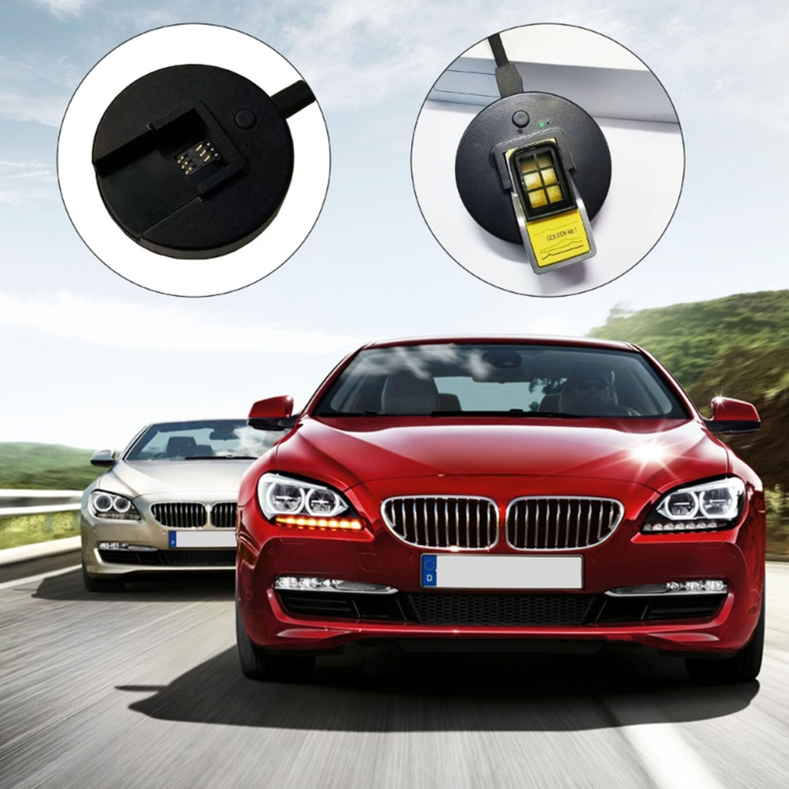 Kompatibel mit 5er, 6er und 7er Autoduftsystemen Intelligenter Resetting Geräteaktivator mit 10-ml Nachfüll Lufterfrischer für frisches Auto und eine angenehme Fahrumgebung