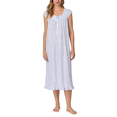 Eileen West Womens Long Cap Sleeve Nightgown Women