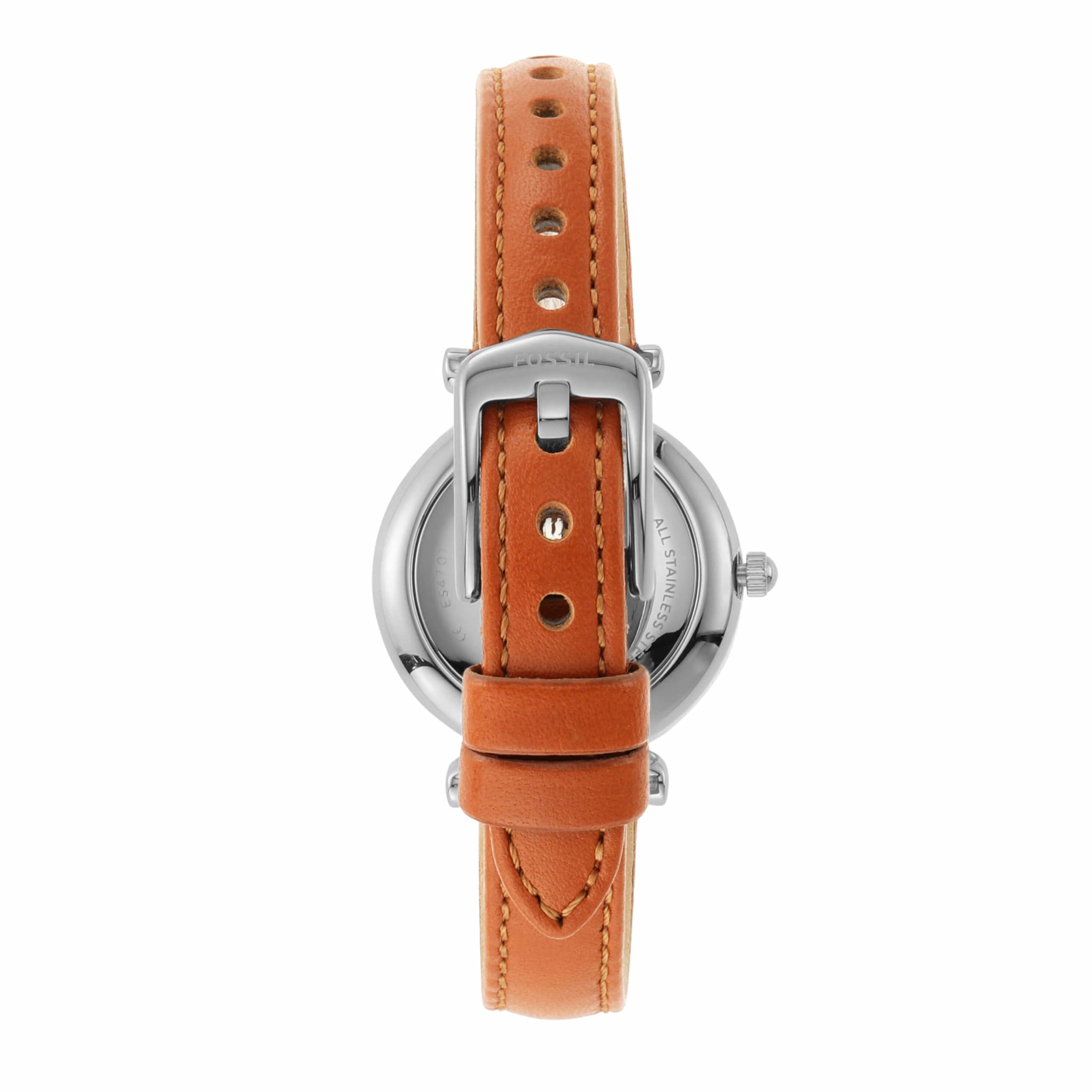 Fossil Carlie Mini Zegarek damski, mechanizm kwarcowy z paskiem ze stali szlachetnej lub skóry