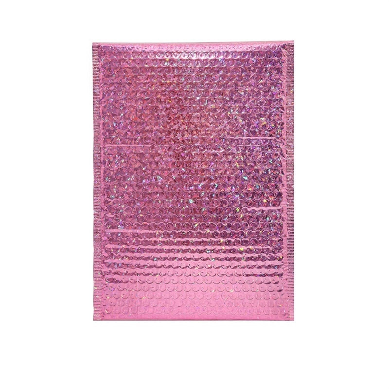 Buste Imbottite per Spedizioni 100 PCS Gift Envelopes Bags for Packaging Bubble Mailers Padded Envelopes Waterproof Packaging Bags Thicken Postage Bag(Rose Red,15 * 20cm)