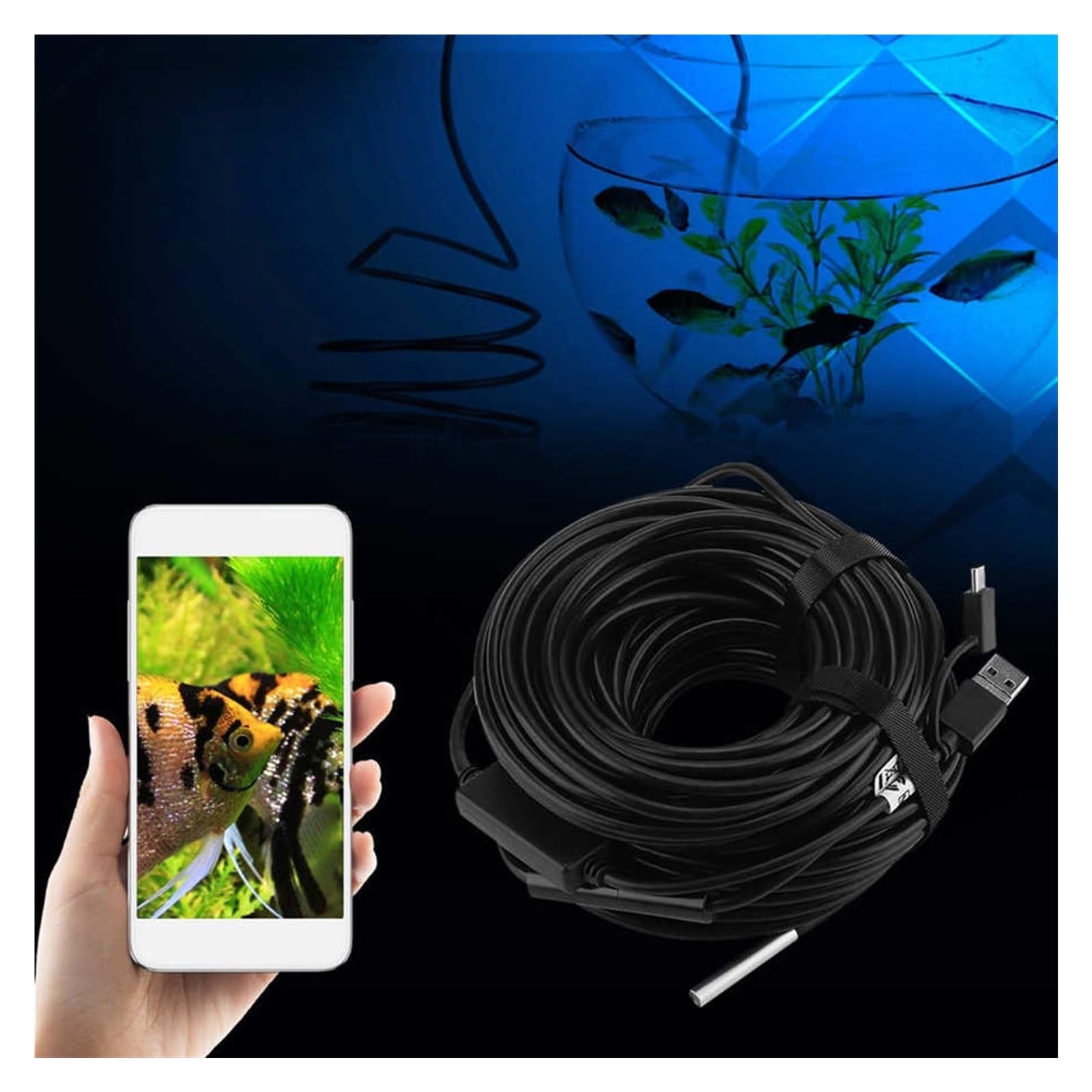 Borescope-inspectiecamera, Draagbare Pijpleidinginspectiecamera met HD-scherm IP67 Waterdichte, Flexibele Kabel voor riool-, dakgoot- en Pijpinspectie Borescope-inspectiecamera, Draagbare Pijpleidinginspectiecamera met HD-scherm IP67 Waterdichte, Flexibele Kabel voor riool-, dakgoot- en Pijpinspectie