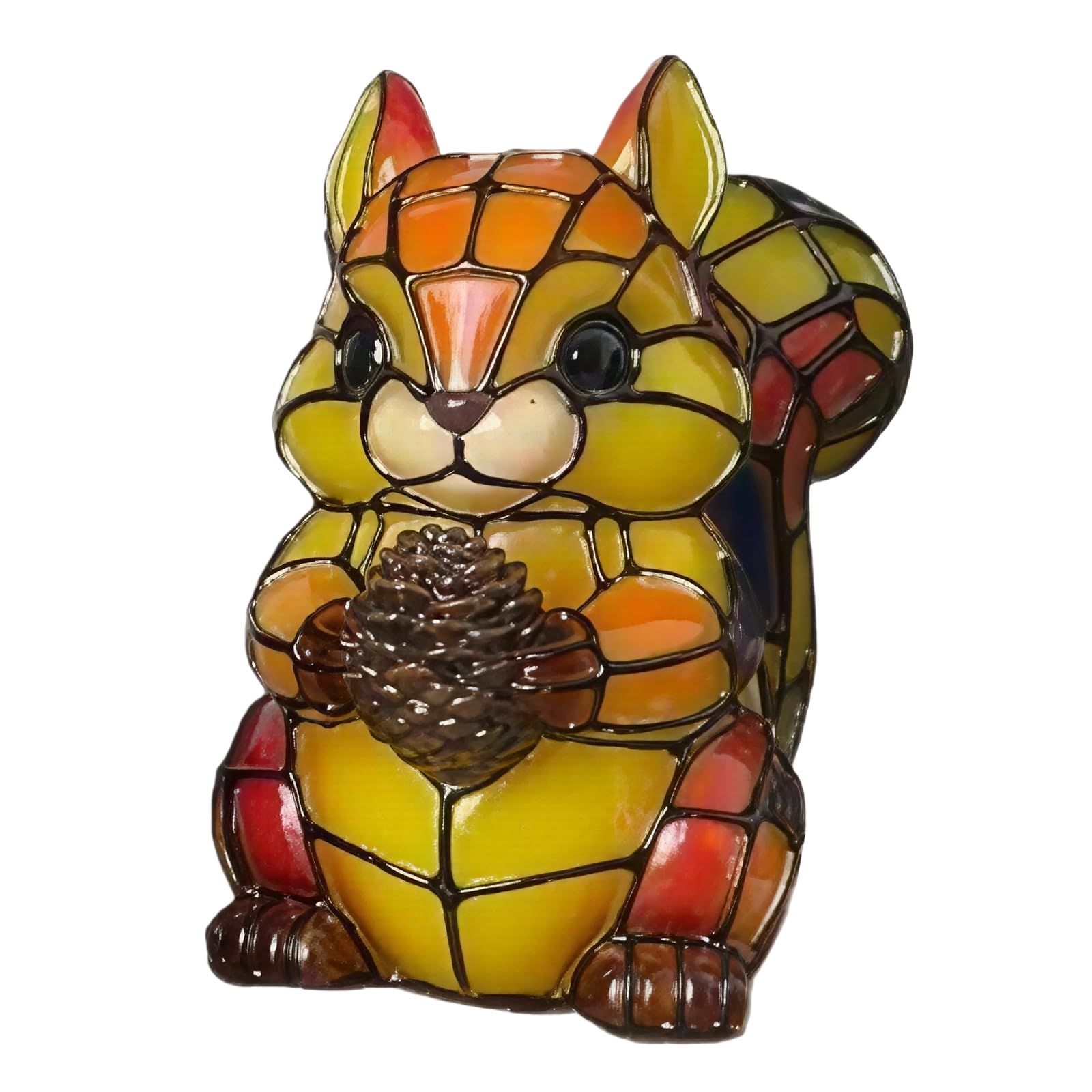 WMFASBAG Resin Animal Night Light, Ornaments Home Decoration Gift Animal Bust Lamp Handmade Cute Mythical Figure Night Light for Daily Office Work Outdoors Leisure Occasions