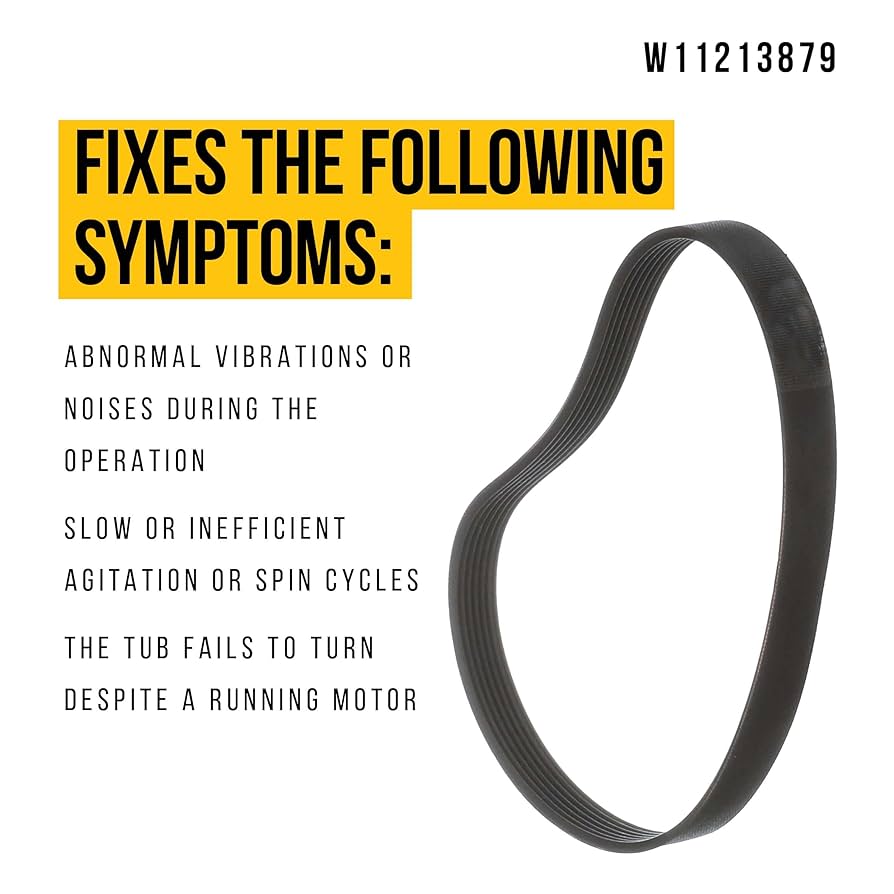 Amazon.com: PartsBroz W11213879 Drive Belt - Compatible With