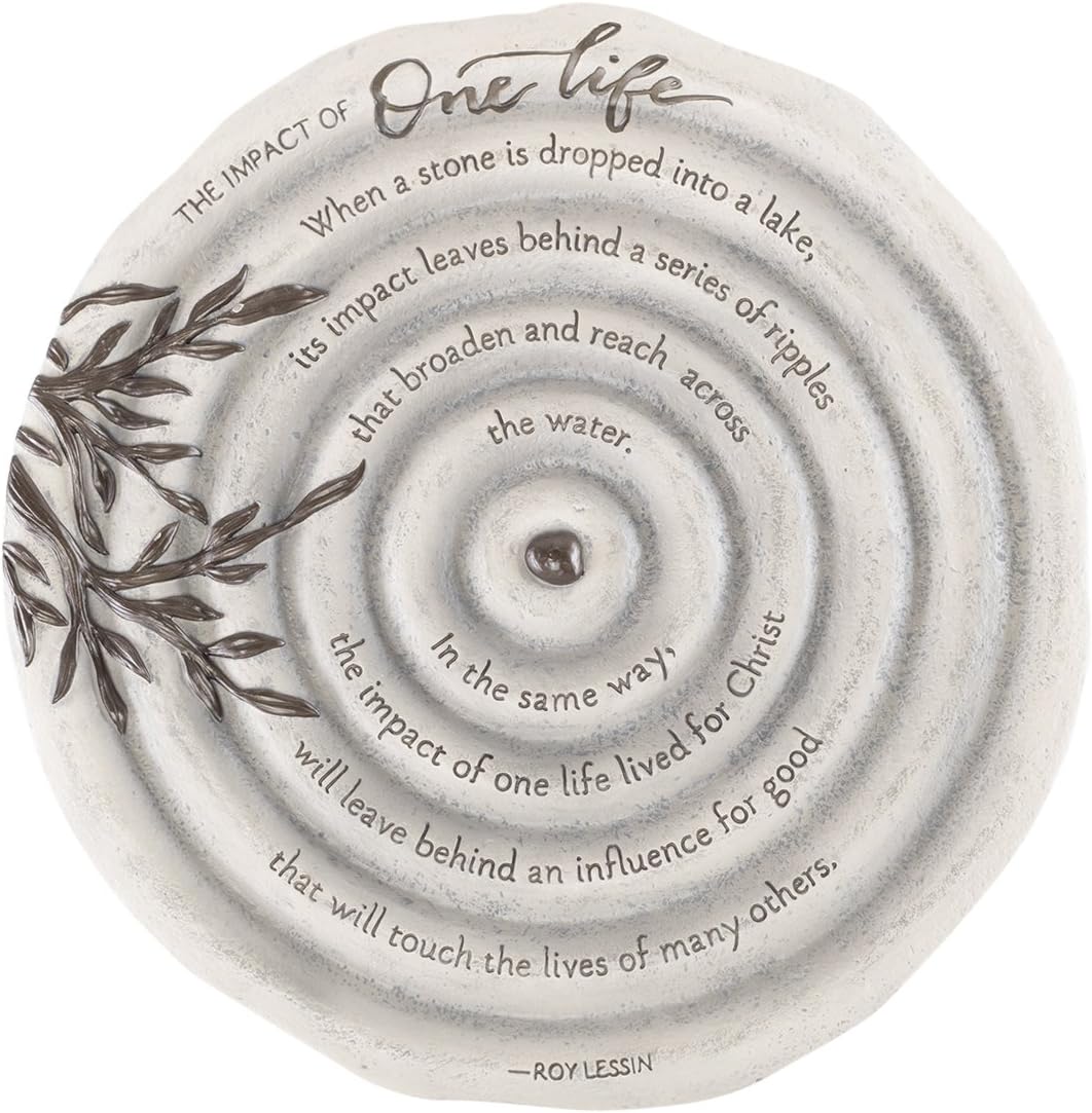 Dayspring The Impact of One Life - Sympathy Garden Stone