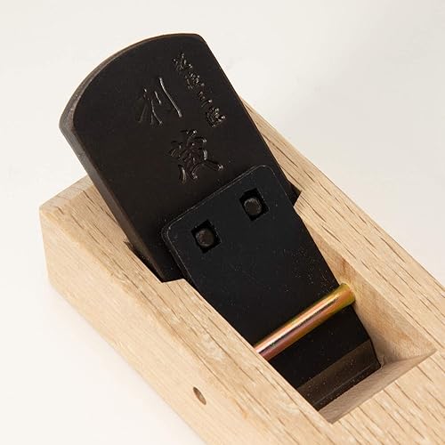 Miniatura 6 de KAKURI Plano de mano japonés Mini 1.181 in para carpintería sistema de cuchillas reemplazables, hoja de repuesto 1.181 in (3 unidades), fabricado en