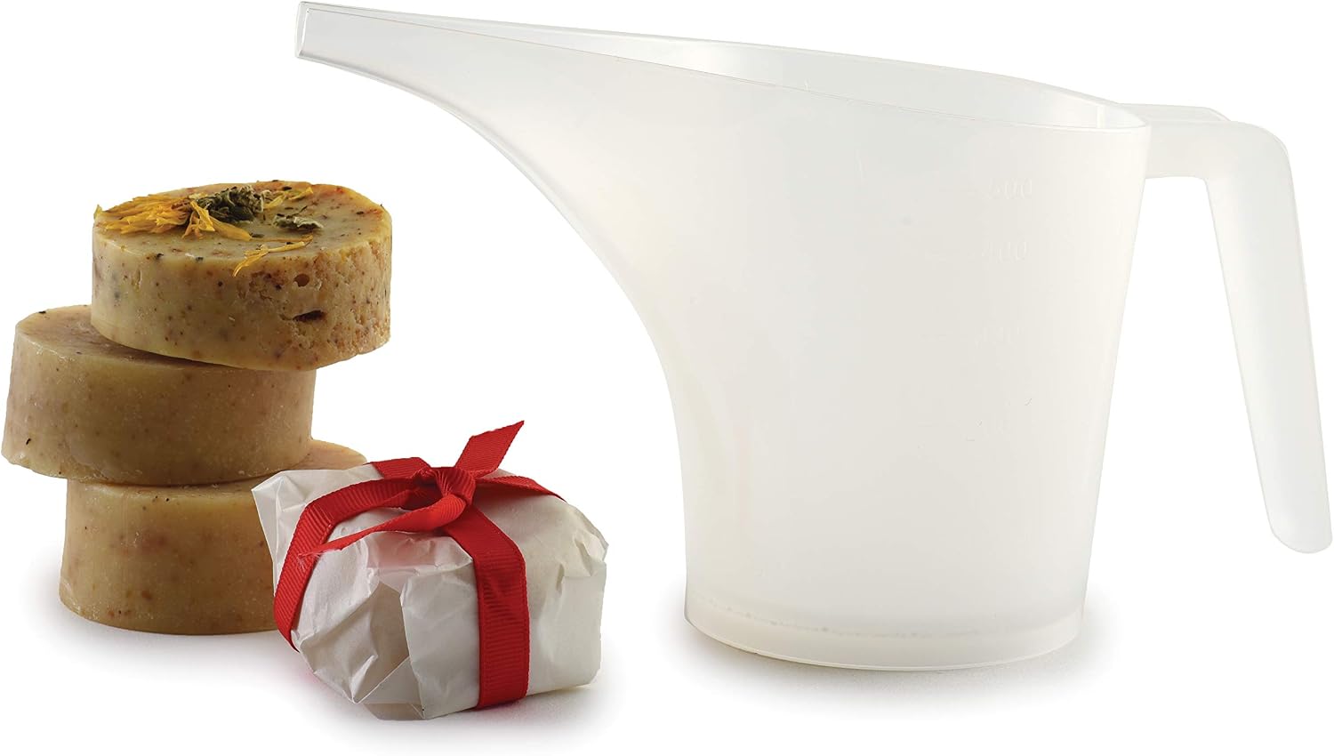 Norpro, White 2 Cup Measuring Funnel Pitcher