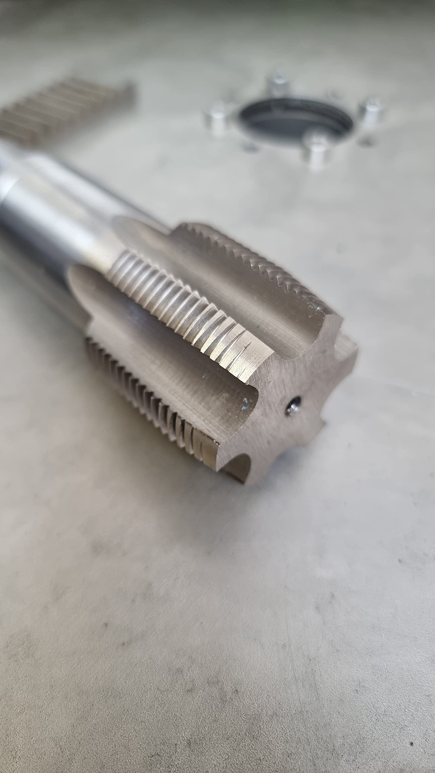 Juego de machos de mano para tubos HSS BSP G 3/8"